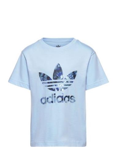 Trefoil Inf Tee Tops T-Kortærmet Skjorte Blue Adidas Originals