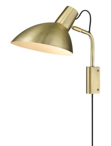 Metropole Home Lighting Lamps Wall Lamps Gold Halo Design