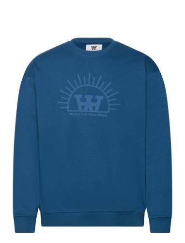Noel Resort Sweatshirt Gots Tops Sweatshirts & Hoodies Sweatshirts Blu...