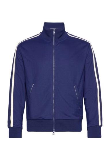 Tracksuit Jacket Tops Sweatshirts & Hoodies Sweatshirts Navy GANT