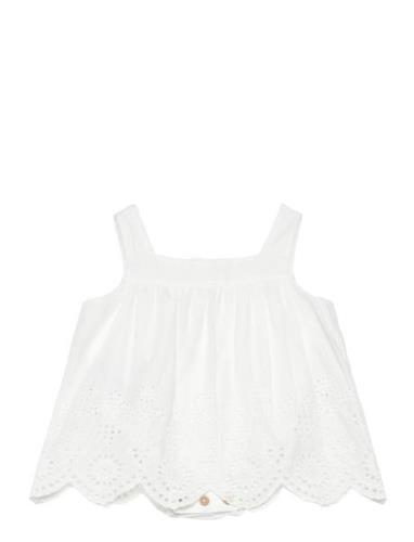 Broderie Anglaise Cotton Dress Dresses & Skirts Dresses Casual Dresses...