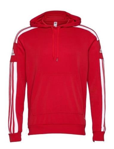 Squadra21 Hoody Tops Sweatshirts & Hoodies Hoodies Red Adidas Performa...
