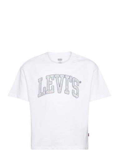 Levi's® Meet And Greet Floral Tee Tops T-Kortærmet Skjorte White Levi'...