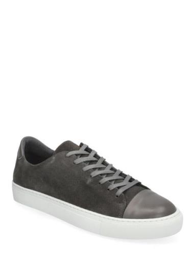 Lescape Suede Low-top Sneakers Grey Sneaky Steve