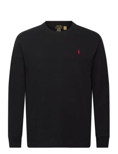 Classic Fit Jersey Long-Sleeve T-Shirt Tops T-Langærmet Skjorte Black ...