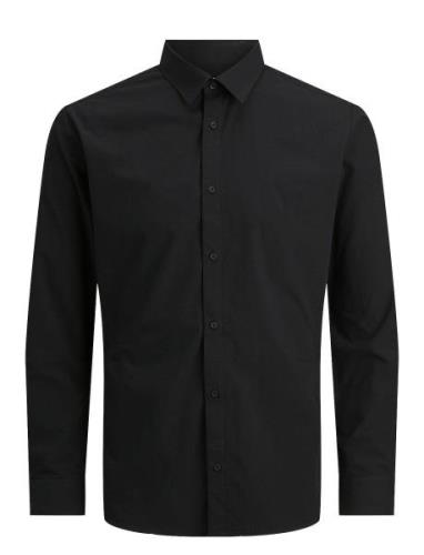 Jjjoe Shirt Ls Plain Tops Shirts Casual Black Jack & J S
