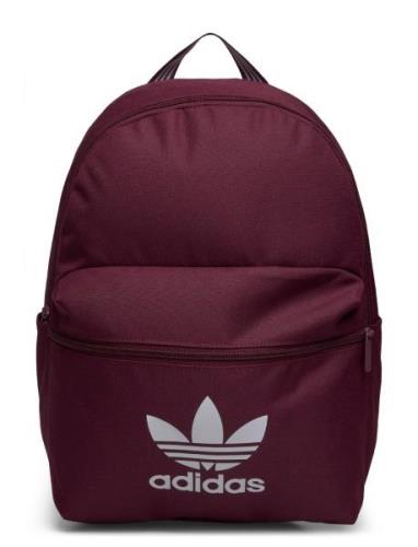 Adicolor Backpk Sport Backpacks Burgundy Adidas Originals