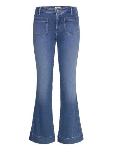 Flare Bottoms Jeans Flares Blue Wrangler