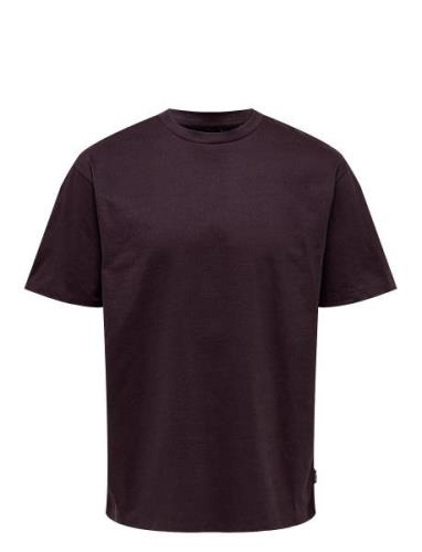 Onsfred Life Rlx Ss Tee Noos Tops T-Kortærmet Skjorte Black ONLY & SON...