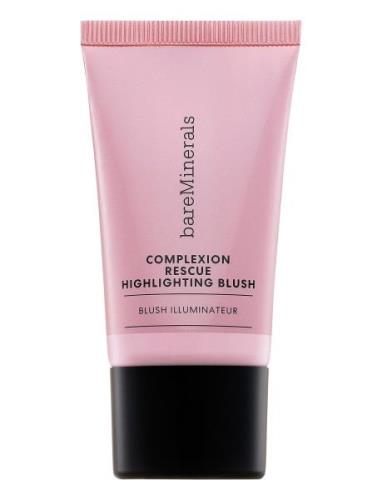 Bare Minerals Complexion Rescue Highlighting Blush Rose Glow Rouge Mak...