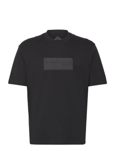 T-Shirt Tops T-Kortærmet Skjorte Black Armani Exchange