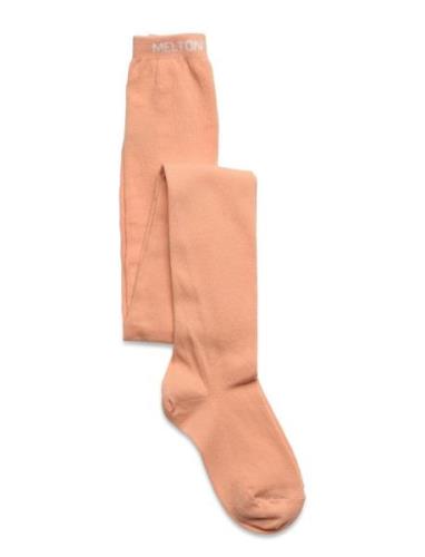 Cotton Tights Tights Orange Melton