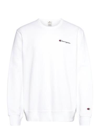 Crewneck Sweatshirt Tops Sweatshirts & Hoodies Sweatshirts White Champ...