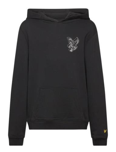 3D Eagle Graphic Hoodie Tops Sweatshirts & Hoodies Hoodies Black Lyle ...