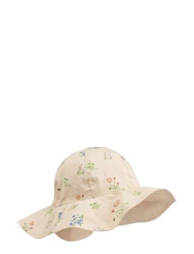 Amelia Reversible Sun Hat Solhat Multi/patterned Liewood