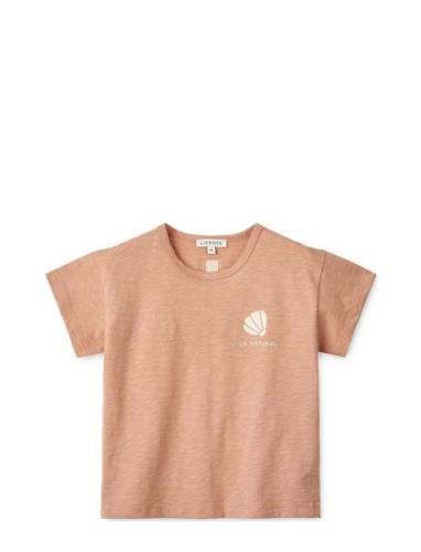 Dodomo Placement Shortsleeve T-Shirt Tops T-Kortærmet Skjorte  Liewood