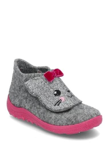 Happy Octi Slippers Hjemmesko Grey Superfit