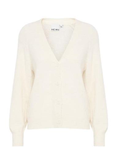 Ihkamara Ca3 Tops Knitwear Cardigans Cream ICHI