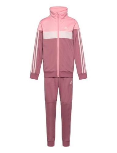 Lk Tiberio Ts Sets Tracksuits Pink Adidas Sportswear