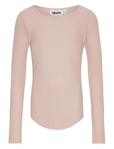 Rochelle Tops T-shirts Long-sleeved T-Skjorte Pink Molo