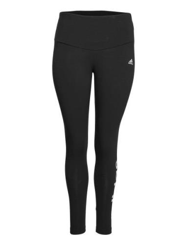 Essentials High Waist Logo Leggings  Bottoms Leggings Black Adidas Spo...