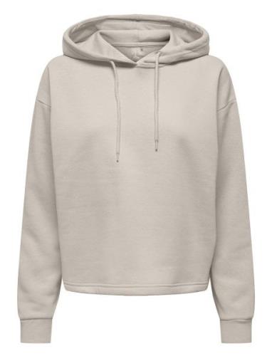 Onpcomfort Ls Brush Hood Swt Tops Sweatshirts & Hoodies Hoodies Beige ...