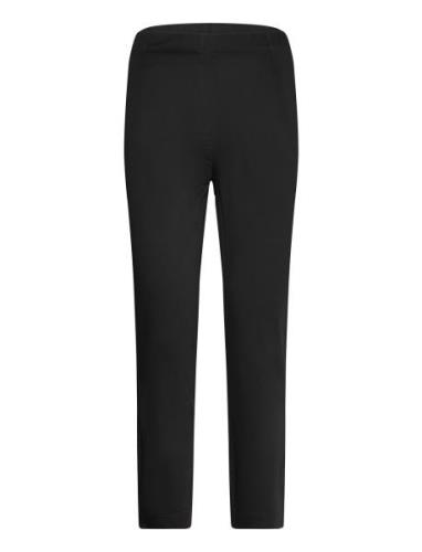 Mapoppy Cropped Bottoms Trousers Slim Fit Trousers Black Masai