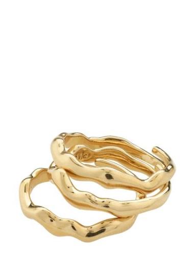 Penelope Recycled Ring Ring Smykker Gold Pilgrim