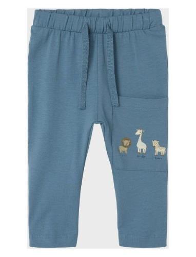 Nbmjann Pant Bottoms Sweatpants Blue Name It