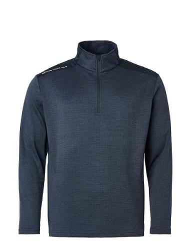 Mens Sunningdale Halfzip Outerwear Sport Jackets Navy Abacus