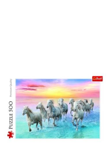 Trefl 500 Bit Galloping White Horses Toys Puzzles And Games Puzzles Cl...