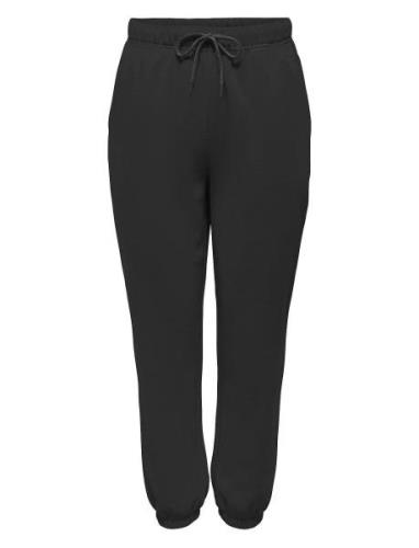 Onpcomfort Mw Brush Swt Pnt Bottoms Sweatpants Black Only Play