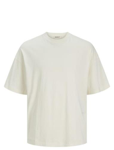 Jormilos Tee Ss Crew Neck Sn Tops T-Kortærmet Skjorte Beige Jack & J S