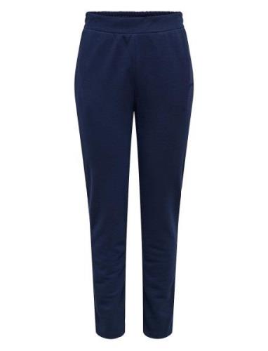 Onpmelina Life Mw Slim Swt Pnt Noos Bottoms Sweatpants Blue Only Play