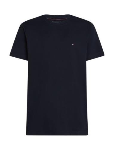 Essential Reg Fit Solid Tee Tops T-Kortærmet Skjorte Navy Tommy Hilfig...