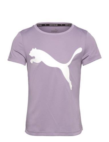 Active Tee G Tops T-Kortærmet Skjorte Purple PUMA