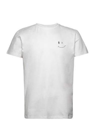 Patrick Organic Tee Tops T-Kortærmet Skjorte White Clean Cut Copenhage...