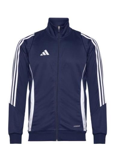 Tiro24 Trjkt Tops Sweatshirts & Hoodies Sweatshirts Navy Adidas Perfor...