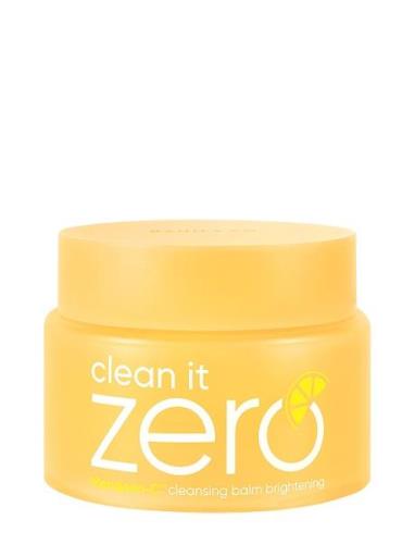 Clean It Zero Cleansing Balm Brightening Ansigtsrens Makeupfjerner Nud...