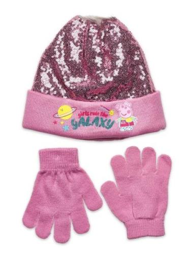 Bonnet & Gloves Accessories Winter Accessory Set Multi/patterned Gurli...