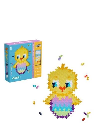 Plus-Plus Puzzle By Number Chick 250Pcs Toys Building Sets & Blocks Bu...