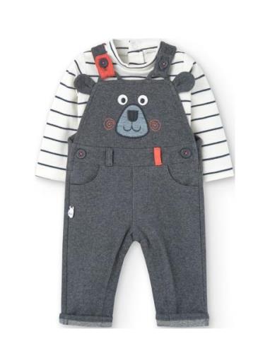 Set Knit For Baby Boy -Bci Sets Sets With Body Grey Boboli