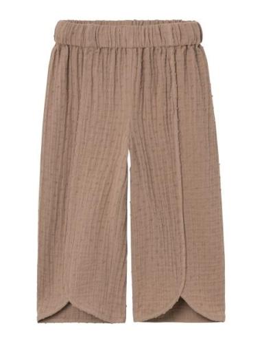 Nmflamia Ancle Lose Pant Lil Bottoms Trousers Brown Lil'Atelier