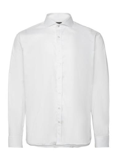 Reg Fit Cut Away Non Iron Twill Tops Shirts Business White Oscar Jacob...