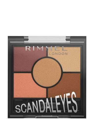 Scandal 5 Pan Palette 005 Sunset Bronze Øjenskyggepalet Makeup Nude Ri...