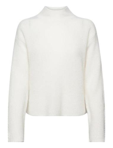 C_Fagda Tops Knitwear Jumpers White BOSS