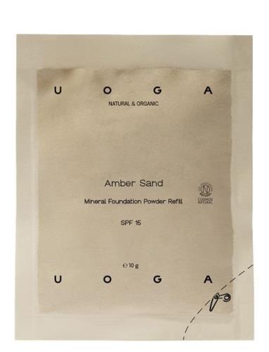 Uoga Uoga Mineral Foundation Powder Refill, Amber Sand 10G Foundation ...