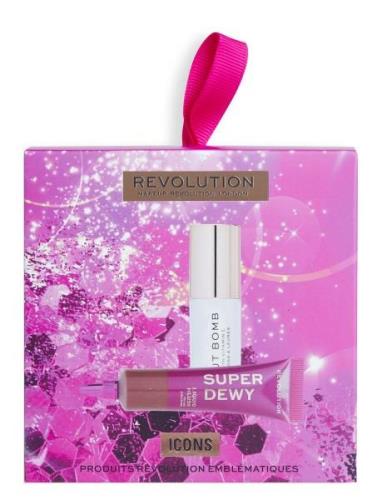 Revolution Icons Gift Set Makeupsæt Makeup Nude Makeup Revolution