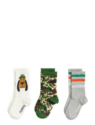 Bloodhound 3-Pack Socks Sokker Strømper Multi/patterned Mini Rodini