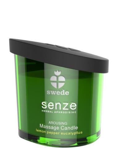 Swede Arousing Massage Candle - Lemon Pepper Eucalyptus Duftlys Nude S...